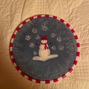 CHRISTMAS PLATE DECORATION